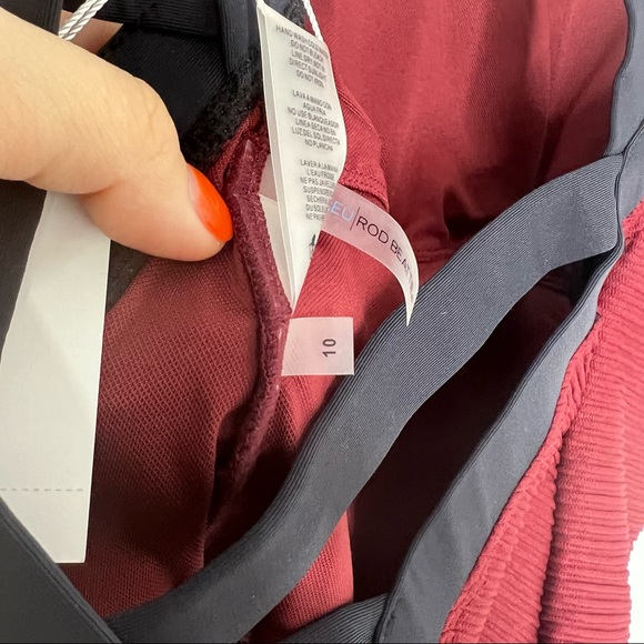 NEW BleuRodBeattie Tawny Point Textured Swimsuit - Picture 7 of 7